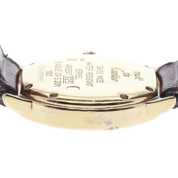 CARTIER Must Rondo SM beige Dial Quartz Ladies Watch - Picture 5 of 5